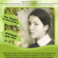 Więcej o: XXXIX Konkurs Recytatorski im. Antoniny Zachary-Wnękowej 28 listopada w Rabce-Zdroju